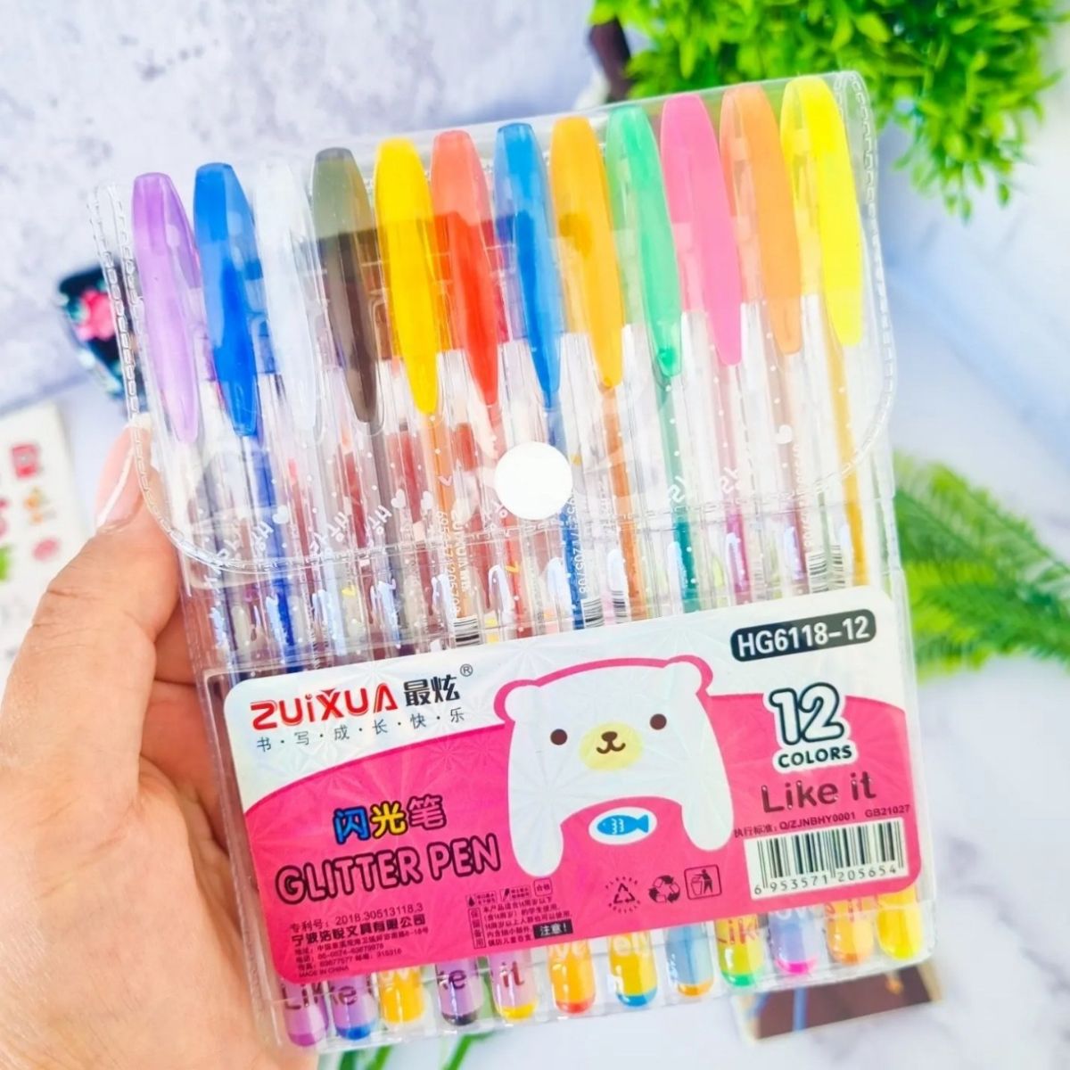 زوییکس 6118 - خودکار اکلیلی 12 رنگ