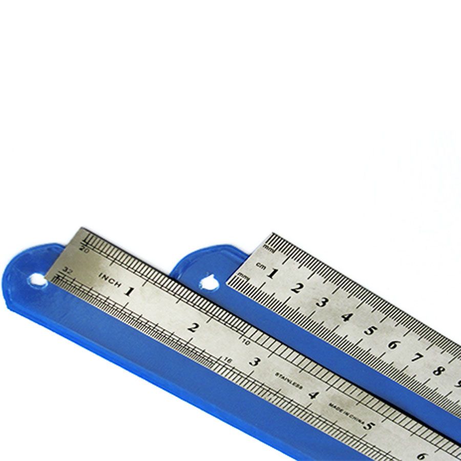 خط کش فلزی 30 سانت دو چاپ 7 میکرون 40-3