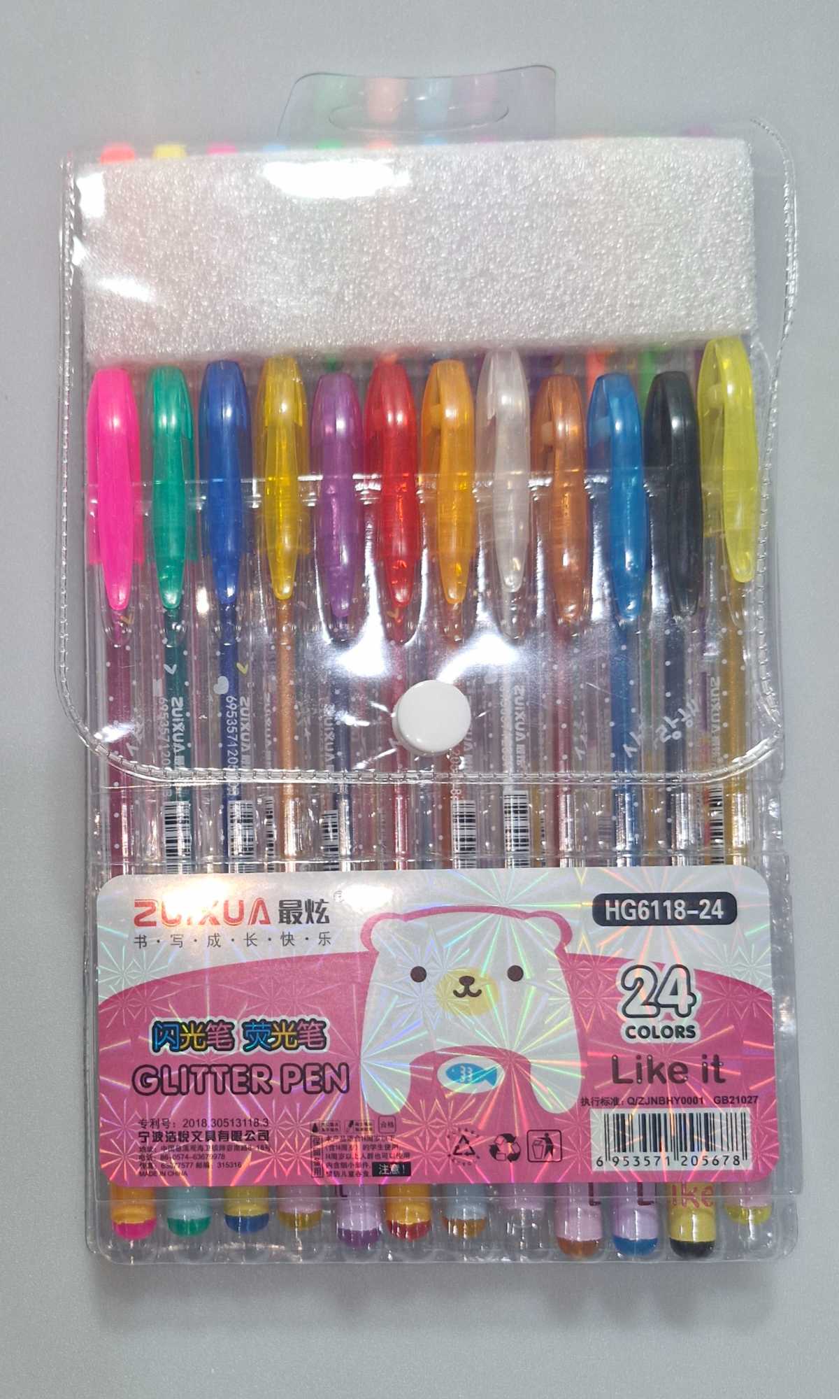 زوییکس 6118 - خودکار اکلیلی 24 رنگ