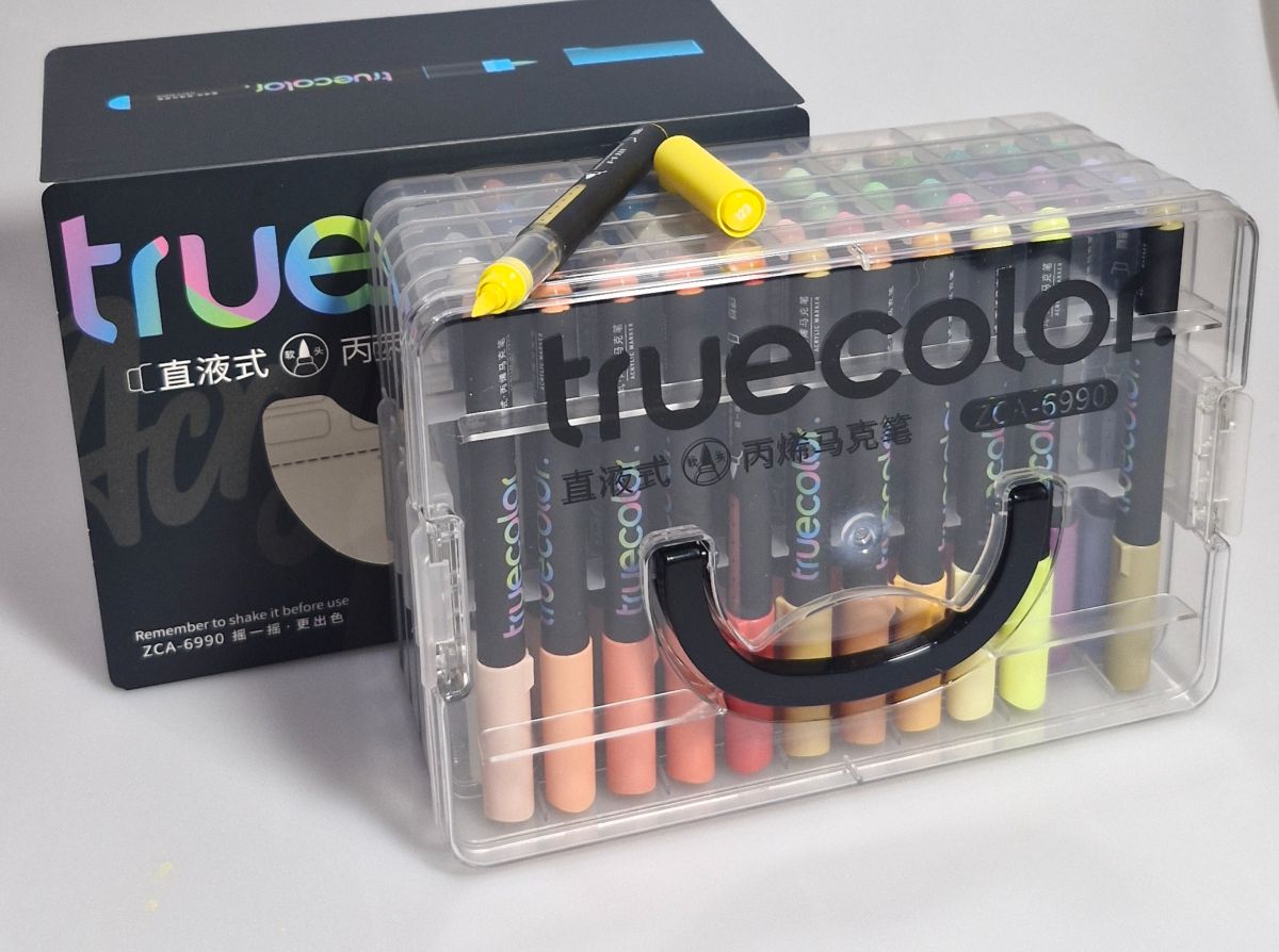 تروکالر 6990 - ماژیک اکریلیک 60 رنگ 145-4