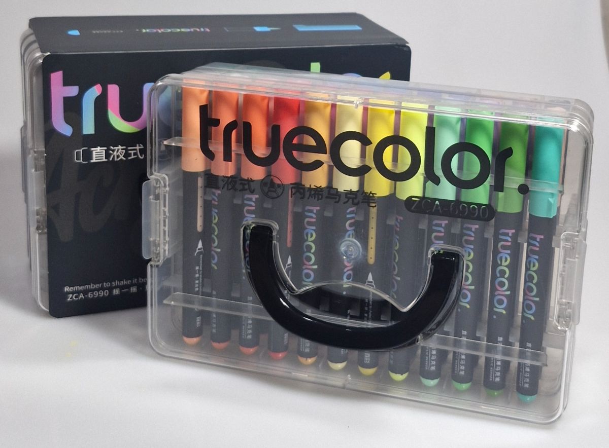 تروکالر 6990 - ماژیک اکریلیک 36 رنگ 145-2