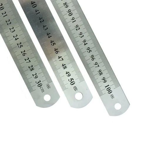 خط کش فلزی 20 سانت دو چاپ 7 میکرون 40-4