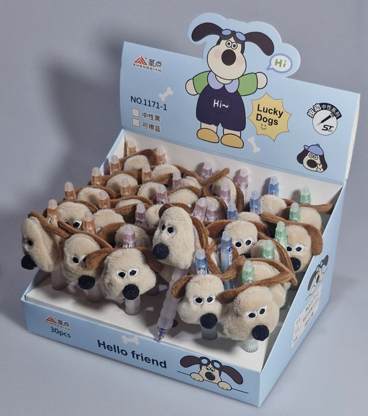 خودکار پاکن دار کد 1171-1 با عروسک پولیشی 133-2