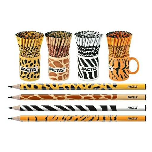 فکتیس - مداد مشکی طرح حیوانات