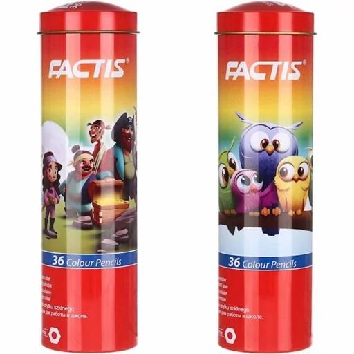 فکتیس-مدادرنگی 36 رنگ استوانه ای