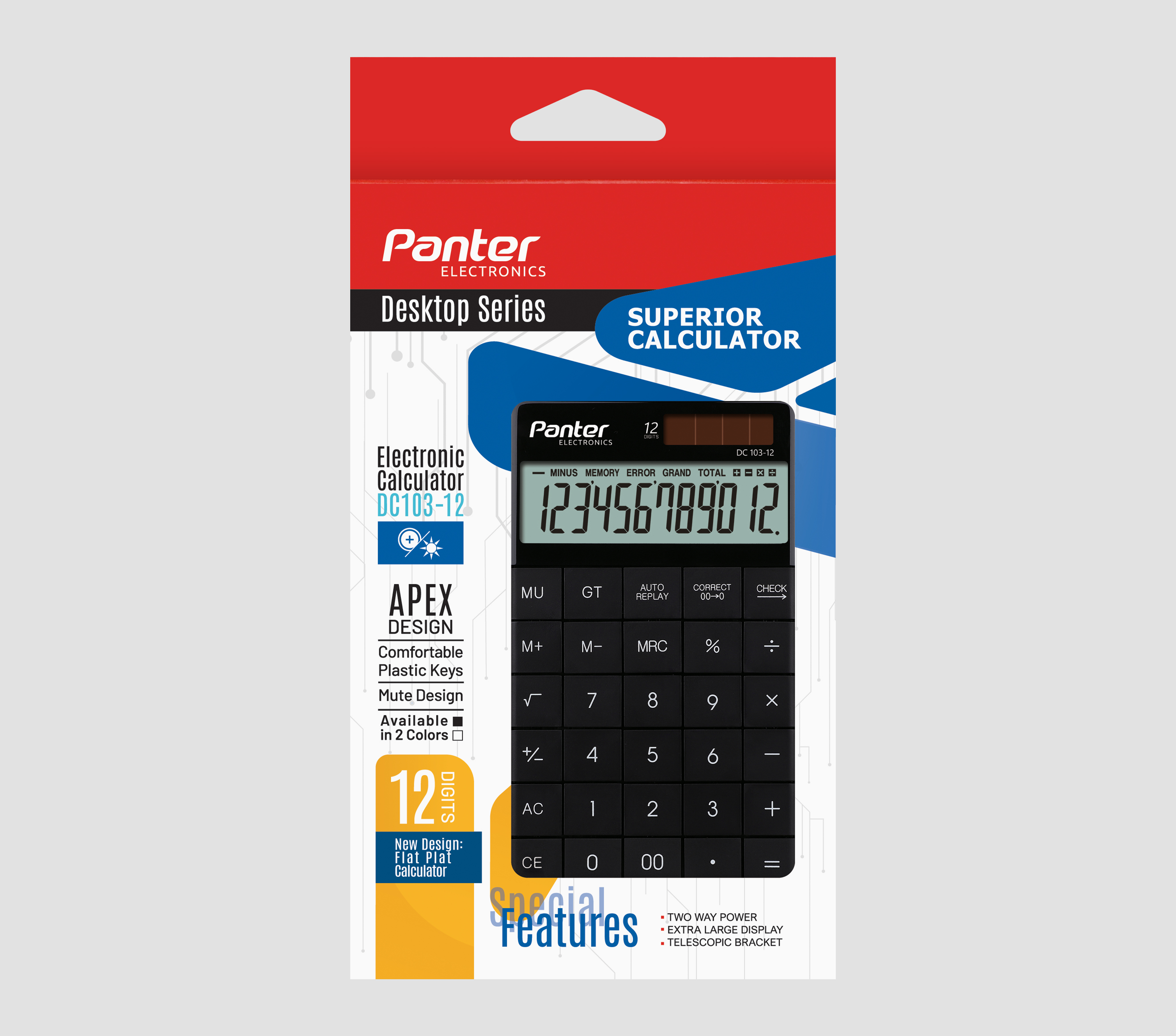 پنتر 103/12 - ماشین حساب 12 رقمی