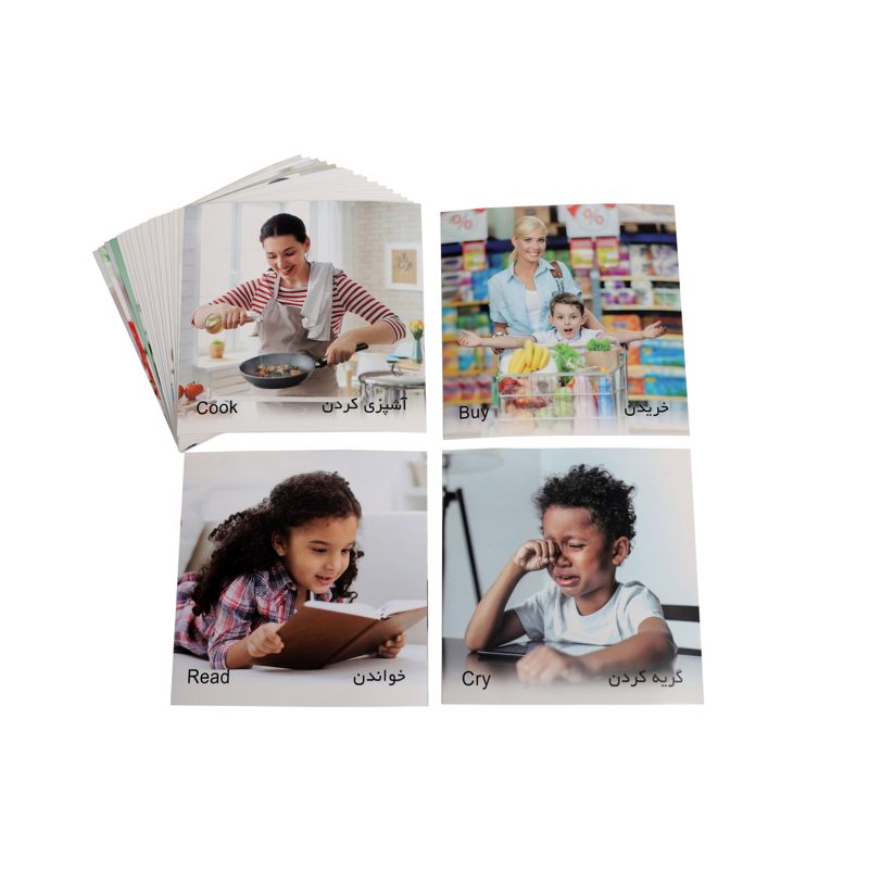 کارت پازل آموزشی فعل ها
