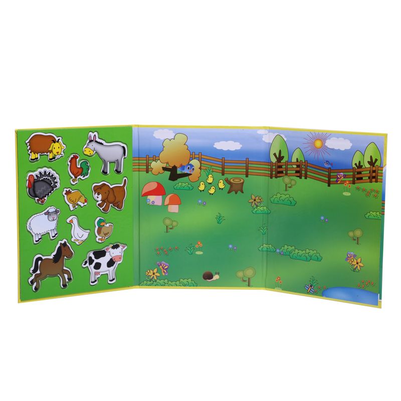 جورچین آهنربایی کتابی حیوانات مزرعه