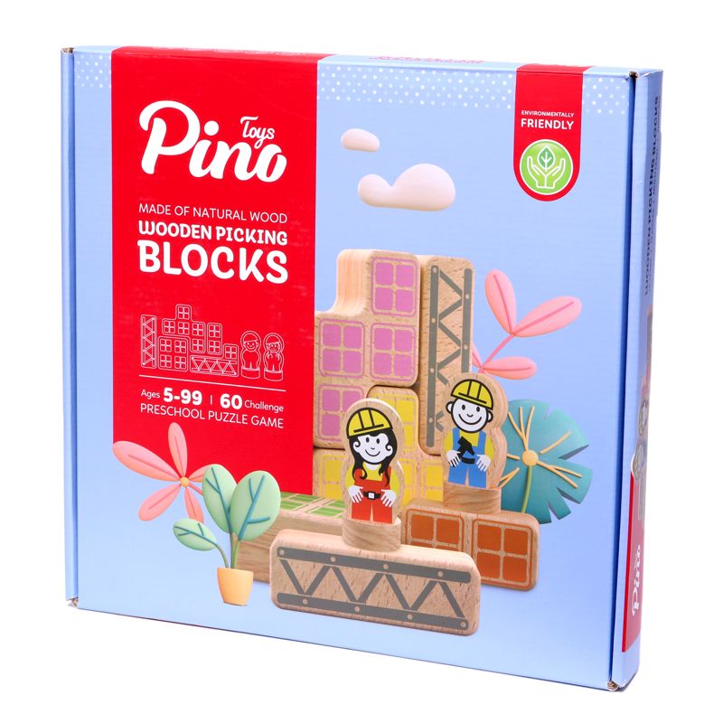 بلوک چوبی 12 قطعه